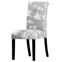 将图片加载到图库查看器,Printed Chair Cover Washable Removable Big Elastic Seat Arm Covers Slipcovers Stretch For Banquet Hotel Printed Dining Chair Slipcovers, Removable Washable Soft Spandex Stretch Chair Covers Banquet Chair
