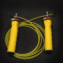 将图片加载到图库查看器,Pro Speed Jump Rope Sweatband Handles Adjustable With Ball Bearings Workout Weight Jump Rope Steel Fast Speed Clip Steel Cable Training Grip Handle With Metal Removable Double Skipping Fitness Training