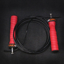 将图片加载到图库查看器,Pro Speed Jump Rope Sweatband Handles Adjustable With Ball Bearings Workout Weight Jump Rope Steel Fast Speed Clip Steel Cable Training Grip Handle With Metal Removable Double Skipping Fitness Training