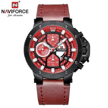 将图片加载到图库查看器,Men's Casual Waterproof Watch With Chronometers And Fluorescent Hands Excellent Design Perfect Gift