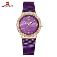 Load image into Gallery viewer, Fashion Elegant Watches Luxury Analog Women Watch With Date Casual Quartz Wristwatch With Stainless Steel Mesh Band Perfect Gift