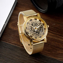 Load image into Gallery viewer, Unisex Metal Silver Watch With Steel Bracelet Unique Design Perfect Gift For Your Loved One