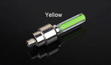 Load image into Gallery viewer, Bike Light Road Bike LED Tire Valve Caps Wheel Spokes Flash Tyre Wheel Valve Stem Cap Light For Car Bike Bicycle Motorcycle Automatic Wheel Spoke Light Tire Lights Lamp Bulb Car Accessories For Riding At Night