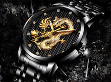 Load image into Gallery viewer, Men's Waterproof Watch With 3D Dragon Design Excellent Look Perfect Gift For Your Man