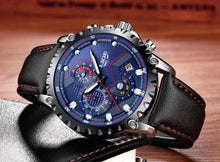 Load image into Gallery viewer, Men's Watch With Chronometers Day Display And Fluorescent Hands Unique Design Excellent Gift