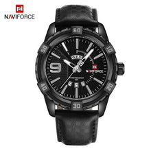 Load image into Gallery viewer, Men's Waterproof Leaghter Watch With Day, Date and Fluorescent Hands Perfect Gift For Your Man