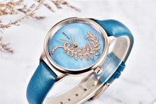 Load image into Gallery viewer, Luxury Womens Round Watch Simple Analog Quartz Watches Elegant Stainless Steel Mesh Strap Fashionable Wrist Watch For Woman