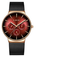 Load image into Gallery viewer, Men's Elegant Watch With Stainless Steel Straps And Chronometers For Day And Date Display Unique Design Perfect Gift For Man And Women