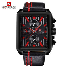 Load image into Gallery viewer, Men's Waterproof Watch With Leather Belt And Chronometers Retro Style Unique Shape Excellent Gift