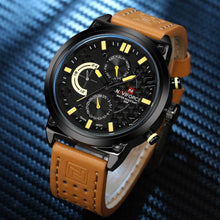 Load image into Gallery viewer, Luxury Men Sports Watches Waterproof Wristwatch Fluorescent Hands Unique Design Excellent Gift