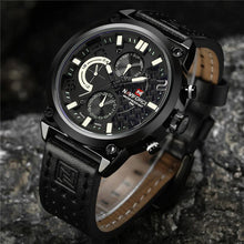 Load image into Gallery viewer, Luxury Men Sports Watches Waterproof Wristwatch Fluorescent Hands Unique Design Excellent Gift