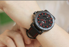 Load image into Gallery viewer, Men's Waterproof Watch With Anchor Detail and Fluorescent Hands Excellent Design Luxury Perfect Gift