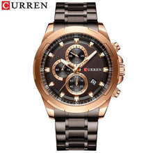 Load image into Gallery viewer, Men's Water Resistant Watch With Chronometers Day View Unique Design Perfect Gift