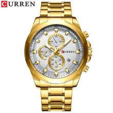 Load image into Gallery viewer, Men's Water Resistant Watch With Chronometers Day View Unique Design Perfect Gift