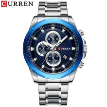 Load image into Gallery viewer, Men's Water Resistant Watch With Chronometers Day View Unique Design Perfect Gift