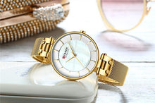 将图片加载到图库查看器,Women's Luxury Watches In Excellent Background And Zircon Designs Business Style Wristwatch Perfect Gift For Her