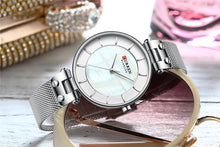 将图片加载到图库查看器,Women's Luxury Watches In Excellent Background And Zircon Designs Business Style Wristwatch Perfect Gift For Her