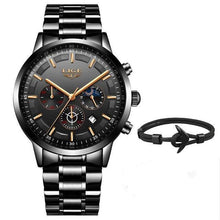 Load image into Gallery viewer, Men's Waterproof Watch With Chronometers And Date Display Unique Design Perfect Gift