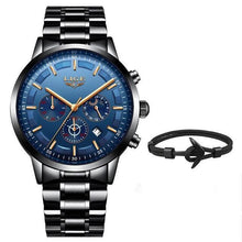 Load image into Gallery viewer, Men's Waterproof Watch With Chronometers And Date Display Unique Design Perfect Gift
