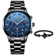Load image into Gallery viewer, Men's Waterproof Watch With Chronometers And Date Display Unique Design Perfect Gift