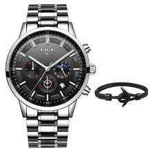 Load image into Gallery viewer, Men's Waterproof Watch With Chronometers And Date Display Unique Design Perfect Gift