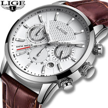 Load image into Gallery viewer, Men's Waterproof Watch With Chronometers Day View Sport Analog Watches Excellent Look Perfect Gift For Him