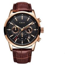Load image into Gallery viewer, Men's Waterproof Watch With Chronometers Day View Sport Analog Watches Excellent Look Perfect Gift For Him
