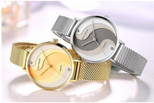 Load image into Gallery viewer, Ultra Thin Rose Gold Women Watches Fashion Analog Quartz Waterproof Wristwatches Elegant Round Design For Women