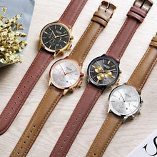 Load image into Gallery viewer, Multifunctional Black Luxury Women Watch Fashion Quartz Business Style Stainless Steel Strap Wrist Watch