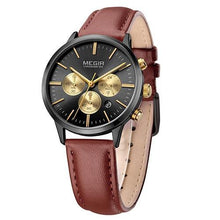 Load image into Gallery viewer, Multifunctional Black Luxury Women Watch Fashion Quartz Business Style Stainless Steel Strap Wrist Watch