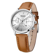 Load image into Gallery viewer, Multifunctional Black Luxury Women Watch Fashion Quartz Business Style Stainless Steel Strap Wrist Watch