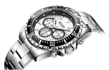 将图片加载到图库查看器,Multifunctional Men's Quartz Watches Modern Stainless Steel Design Waterproof And Scratch Resistant Wrist Watches