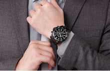 将图片加载到图库查看器,Multifunctional Men's Quartz Watches Modern Stainless Steel Design Waterproof And Scratch Resistant Wrist Watches