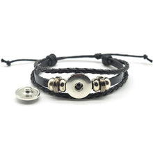 Load image into Gallery viewer, 12 Zodiac Signs Charm Bracelet Men Women Fashion Multilayer Weave Leather Charms 12 Twelve Constellations PU Leather Bracelet Braided Punk Zodiac Sign Bangle