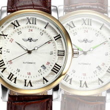 Load image into Gallery viewer, Modern Men Fashion Watch Sport Analog Military Leather Wristwatches Round Classic Design For Mens