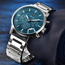 Load image into Gallery viewer, Sport Business Chronograph Steel Men Watches Top Luxury Quartz Male Analog Fashion Watchwrist