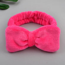 将图片加载到图库查看器,Coral Fleece Soft Headband Cross Top Knot Hairband Elastic Hair Band For Women Girls Wash Face Turban Headwear Gorgeous Hair Accessories For Women