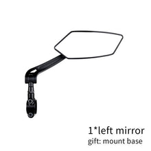 Load image into Gallery viewer, Unique 360 Degree Rotate Bike Rear View Mirror Cycling Accessories Flexible Safety Rear View Mirrors Adjustable Easy Mount Rear View Bike Mirrors Back Right Side Bicycle Mirror For Adult Bikes