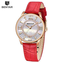 Load image into Gallery viewer, Top Fashion Luxury Women Watches Rhinestone Quartz Casual Watch Analog Waterproof Elegant Womens Watch