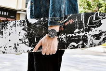 Load image into Gallery viewer, Multifunction Luxury 2021 Men's Watch Quartz Genuine Leather Strap Sport Chronograph Waterproof Men Wrist Watch