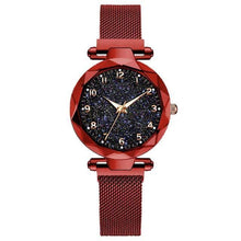 Load image into Gallery viewer, Luxury Simple Women Watches Quartz Magnetic Wristwatch Fashion Starry Sky Design Watch For Women