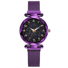 Load image into Gallery viewer, Luxury Simple Women Watches Quartz Magnetic Wristwatch Fashion Starry Sky Design Watch For Women