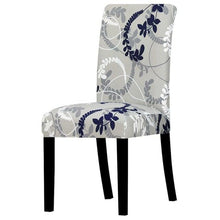 将图片加载到图库查看器,Printed Chair Cover Washable Removable Big Elastic Seat Arm Covers Slipcovers Stretch For Banquet Hotel Printed Dining Chair Slipcovers, Removable Washable Soft Spandex Stretch Chair Covers Banquet Chair