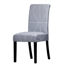 将图片加载到图库查看器,Printed Chair Cover Washable Removable Big Elastic Seat Arm Covers Slipcovers Stretch For Banquet Hotel Printed Dining Chair Slipcovers, Removable Washable Soft Spandex Stretch Chair Covers Banquet Chair