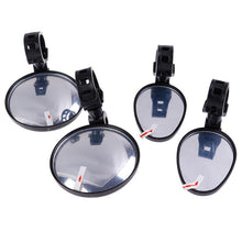 将图片加载到图库查看器,2Pcs Bicycle Mirror Universal Handlebar Rearview Mirror 360 Degree Rotate For Bike Bicycle Cycling Accessories Wide Angle Convex Mirror Adjustable Rotatable Handlebar For Mountain Bike Off Road Bike and Fixed Gear Bike Handlebars