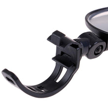 将图片加载到图库查看器,2Pcs Bicycle Mirror Universal Handlebar Rearview Mirror 360 Degree Rotate For Bike Bicycle Cycling Accessories Wide Angle Convex Mirror Adjustable Rotatable Handlebar For Mountain Bike Off Road Bike and Fixed Gear Bike Handlebars
