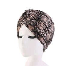 Load image into Gallery viewer, Fashion Soft Cotton Print Inner Headdress Lightweight Turban Elegant Bonnet Hijab Caps Arab Wrap Hijab Headscarf Hat For Woman