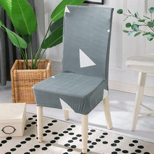 将图片加载到图库查看器,Spandex Dining Chair Cover With Back Elastic Universal Kitchen Living Room Stretch Slipcover Chair Covers Protector Seat Case Chair Cover Seat Protector Super Fit Slipcover Stretch Removable Washable Soft Spandex Fabric for Home