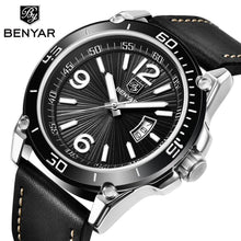 Load image into Gallery viewer, Top Luxury Fashion Mens Watches Quartz Casual Leather Design Sport Analog Waterproof Classic Wrist Watch