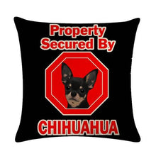 将图片加载到图库查看器,Pet Dog Elegant Design Linen Cotton Throw Pillow Covers Dog Pattern Cotton Throw Pillow Covers Car Sofa Cushion Cover Pillowcases Couch Cushion Cover Home Sofa Bed Decorative Pillows